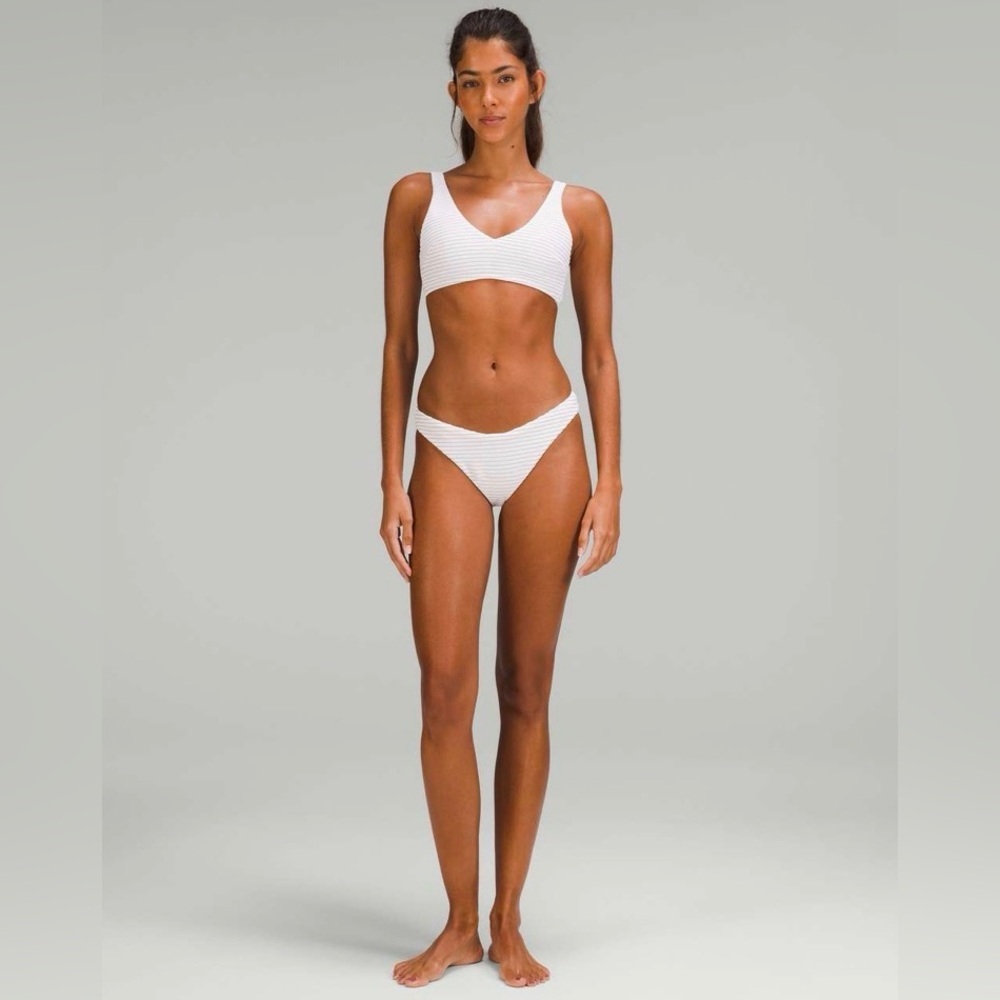 Lululemon Smocked Mid-Rise Skimpy-Fit Swim Bottom - Picture 3 of 6